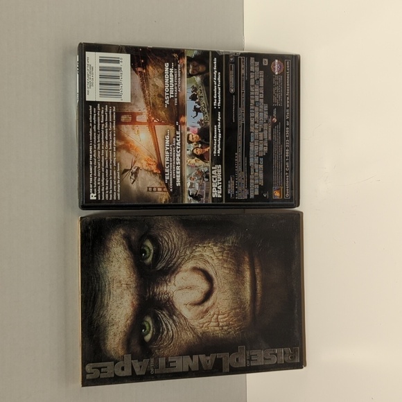 Rise of the Planet of the Apes DVD w/Cover - Used - Picture 4 of 6